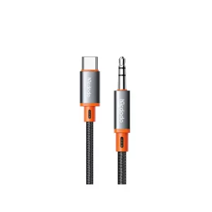 کابل تبدیل تایپ‌سی به AUX مک‌دودو CA-0820 | طول ۱.۲ متر، صدای HiFi و مقاوم