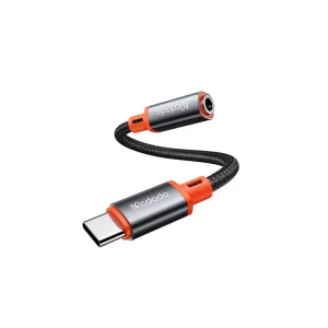 تبدیل Type‑C به aux مک‌دودو CA‑7561 | صدای HD بدون نویز + پشتیبانی میکروفون