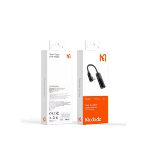 تبدیل Type-C به AUX + پورت Type-C مک‌دودو CA-1880، تجربه صدای شفاف و شارژ سریع با امکان مکالمه