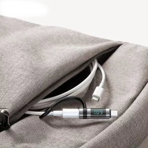 تبدیل لایتنینگ به تایپ‌سی مک‌دودو OT-0180، راه‌حل مناسب برای شارژ سریع دستگاه‌های Type-C از طریق پورت لایتنینگ با نمایش توان مصرفی