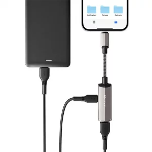 مبدل OTG مک‌دودو CA-2690، امکان اتصال هارد اکسترنال تا 2 ترابایت به آیفون و شارژ سریع همزمان