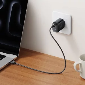 شارژر دیواری 45 وات مک دودو CH-5080 با فناوری سوپرفست 2.0 و کابل شارژ