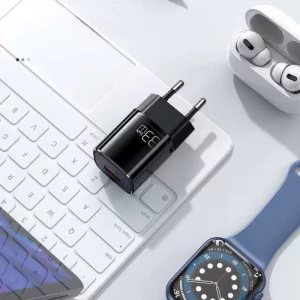 شارژر دیواری 33 وات مک‌دودو CH-0151، شارژ سریع با دو پورت PD و QC، فناوری GaN و Type-C برای آیفون و شیائومی