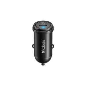 شارژر فندکی مک‌دودو CC‑7493 30 وات | فست شارژ PD + کابل Type‑C دو سر