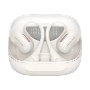 هندزفری القایی مک دودو HP-007، راه‌حل مناسب برای ورزشکاران، با طراحی گوش باز، ایمن و ضدآب.webp