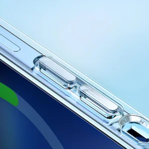 قاب شفاف مگ‌سیف مک‌دودو PC-4922 آیفون 16 پرو، قابی شفاف با قابلیت مگ‌سیف و محافظ لنز، مقاوم در برابر زرد شدن.