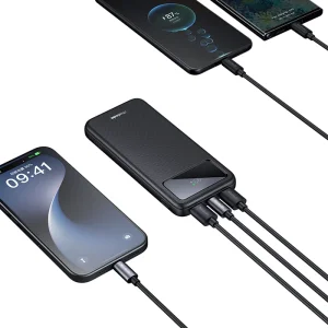 پاوربانک مک‌دودو MC-4220، شارژر همراه با توان 22.5 وات و ظرفیت 10000 میلی‌آمپر به همراه کابل شارژ