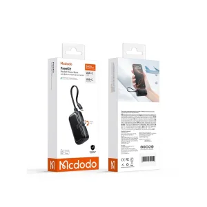 پاوربانک مک‌دودو MC-7760، شارژر همراه با توان 22.5 وات و ظرفیت 5000 میلی‌آمپر با اتصال مستقیم USB-C