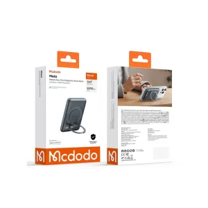 تصویر پاوربانک مک‌دودو MC-8361 مگسیف 5000mAh | 15W بی‌سیم + 20W سیمی.