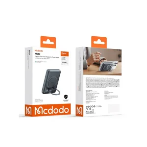 تصویر پاوربانک شارژر مک‌دودو MC-8371 | ظرفیت 10000mAh | مگ‌سیف 2-در-1 | شارژ سریع 20W