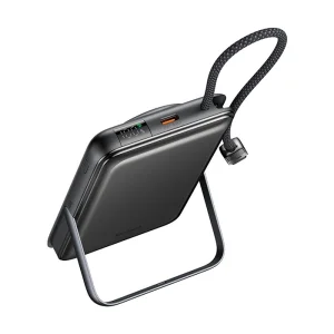 پاوربانک مگ‌سیف 10000 مک‌دودو MC-6320 با شارژ سریع 20W، استند تاشو و کابل همراه