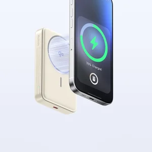 پاوربانک مگ‌سیف مک‌دودو MC-781 با شارژ سریع 30W، وایرلس و کابل همراه.