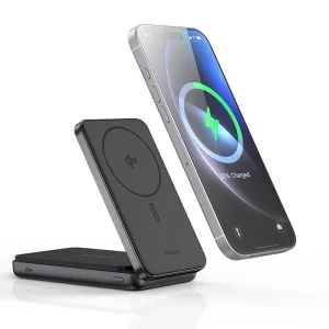 پاوربانک و استند Qi2 مک‌دودو MC-6310 | توان ۲۰W فست شارژ، 10000mAh.