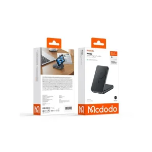 تصویر پاوربانک و استند Qi2 مک‌دودو MC-6310 | توان ۲۰W فست شارژ، 10000mAh.