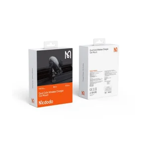تصویر هولدر و شارژر وایرلس مک‌دودو CH-1600 | فست شارژ ۱۵ وات با کابل همراه.