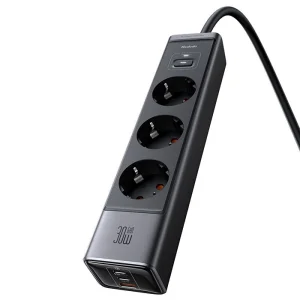 چندراهی و شارژر 30W GaN مک‌دودو CH-0620 با محافظ برق و فست شارژ PD.