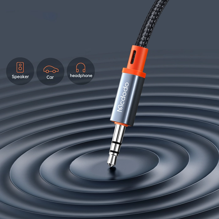 کابل تبدیل تایپسی به AUX مکدودو CA-0820، راهحل جهانی برای اتصال دستگاههای تایپسی به AUX با صدای HiFi، طول 1.2 متر - از iDigie بخرید