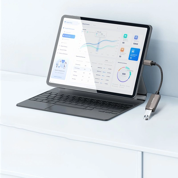 مبدل OTG مکدودو CA-2690، تجربه اتصال آسان هارد اکسترنال تا 2 ترابایت و شارژ سریع آیفون