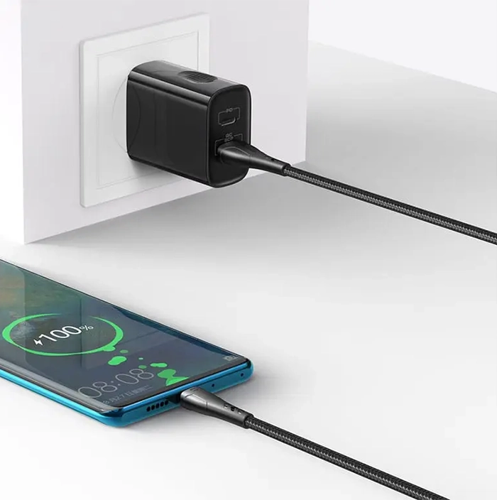 کابل تایپ‌سی به لایتنینگ مک‌دودو CA-4571، راه‌حل مطمئن برای شارژ سریع با توان 36 وات و طول 1.2 متر