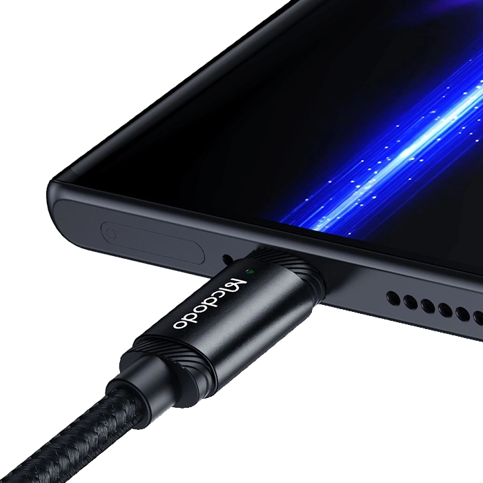 کابل USB به تایپ‌سی مک‌دودو CA-4730، راه‌حل مطمئن برای فست شارژ با توان 120 وات، جریان 6 آمپر و طول 1.5 متر