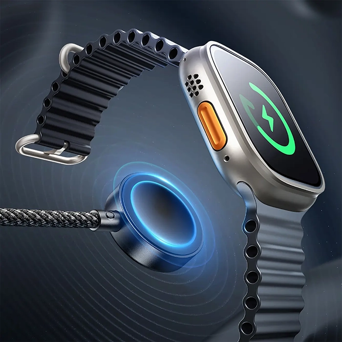 کابل ۳ کاره مکدودو CA-4940، شارژ سریع ۱۰۰ وات، Type-C، Lightning و وایرلس، طول 1.2 متر