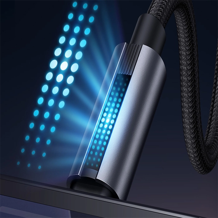 Mcdodo USB-C to Lightning 36W Cable کابل فست شارژ تایپ سی به تایپ سی با نور تنفس مک دودو Breathing Light CA-5710