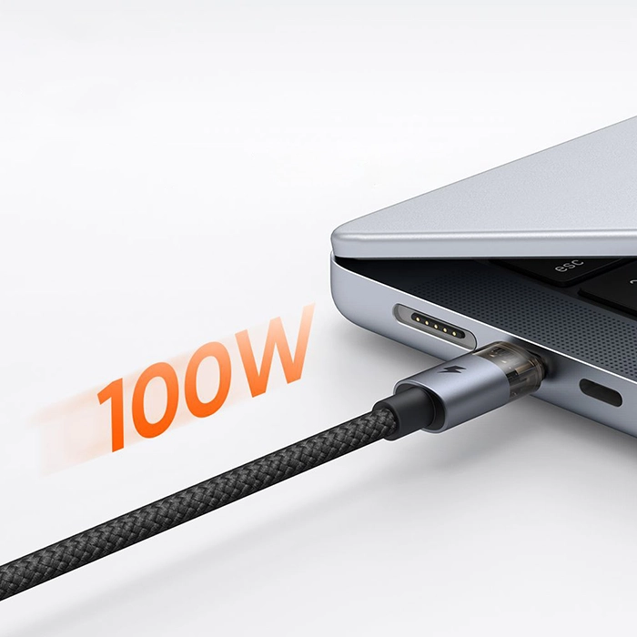 کابل شارژ مکدودو CA-7260، تجربه شارژ سازگار با دستگاههای مختلف با تایپ سی، لایتنینگ و میکرو، توان 100 وات و طول 1.2 متر