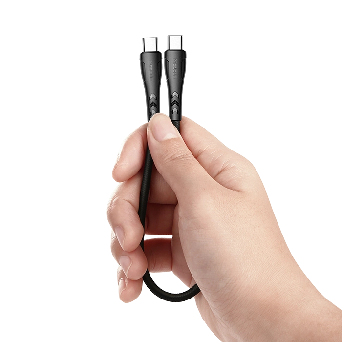 کابل کوتاه فست شارژ مکدودو CA-7640 با توان 60 وات، جریان 3 آمپر و طول 20 سانتیمتر