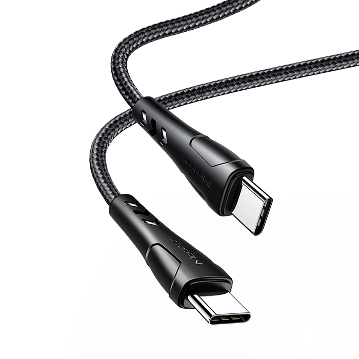 کابل کوتاه تایپسی به تایپسی مکدودو CA-7640، راهحل مطمئن برای فست شارژ با توان 60 وات، جریان 3 آمپر و طول 20 سانتیمتر