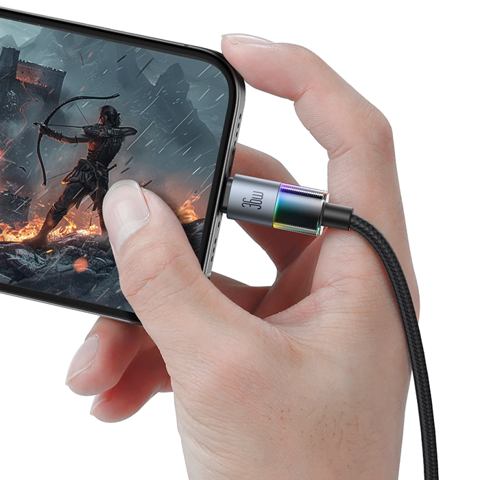 کابل مکدودو CA-8190، راهحل مطمئن برای شارژ سریع و همگامسازی دادهها بین دستگاههای Type-C و لایتنینگ