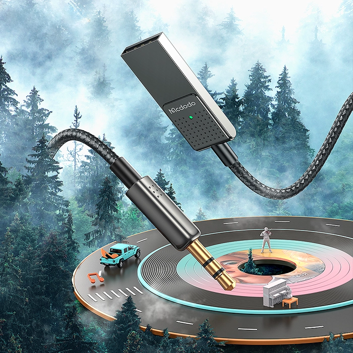 گیرنده صوتی بلوتوثی مک دودو CA-8700 با قابلیت اتصال همزمان به دو گوشی، نسخه 5.1 - فروشگاه iDigie