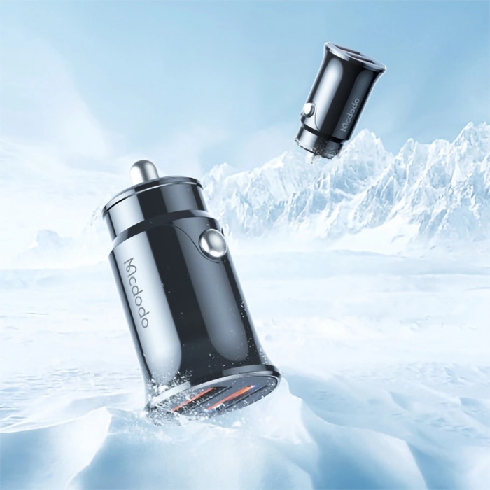 شارژر فندکی مک‌دودو CC-6602، تجربه شارژ کارآمد در خودرو با دو پورت USB و فست شارژ