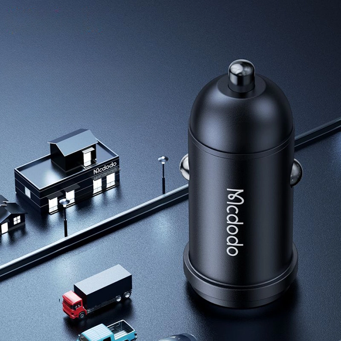 شارژر فندکی مک‌دودو CC-7492، راه‌حل مناسب برای شارژ سریع آیفون در خودرو با توان 30 وات و فست شارژ PD