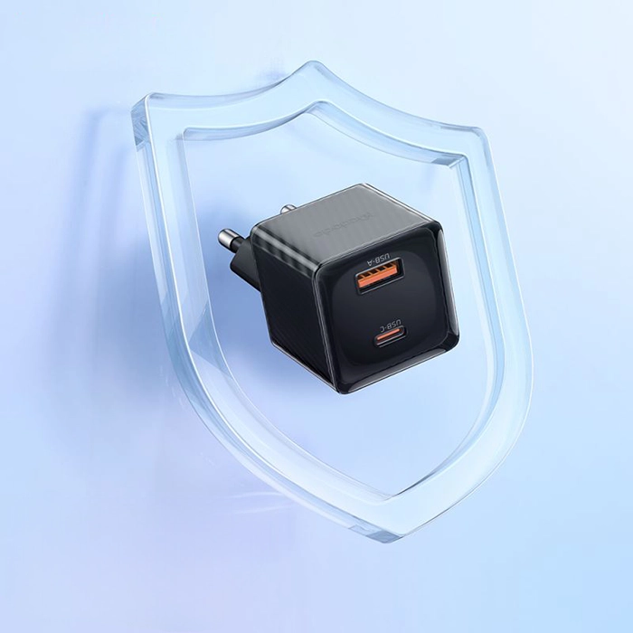 شارژر مک‌دودو CH-4151، تجربه شارژ سریع و ایمن با فناوری GaN و دو پورت PD و QC برای آیفون و شیائومی