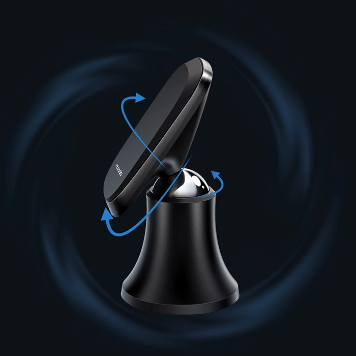 هولدر گوشی مگنتی مک‌دودو CM-8490، با آهنربای قوی و گیره دریچه کولر محکم.