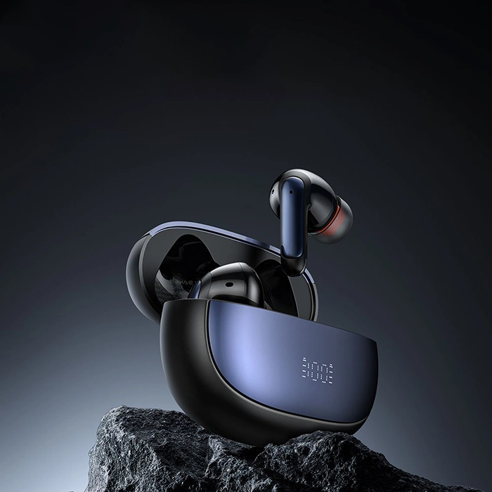 هندزفری مک دودو HP-3300 با حذف نویز فعال (ANC)، نمایشگر دیجیتال و باتری با طول عمر بالا برای استفاده طولانی مدت