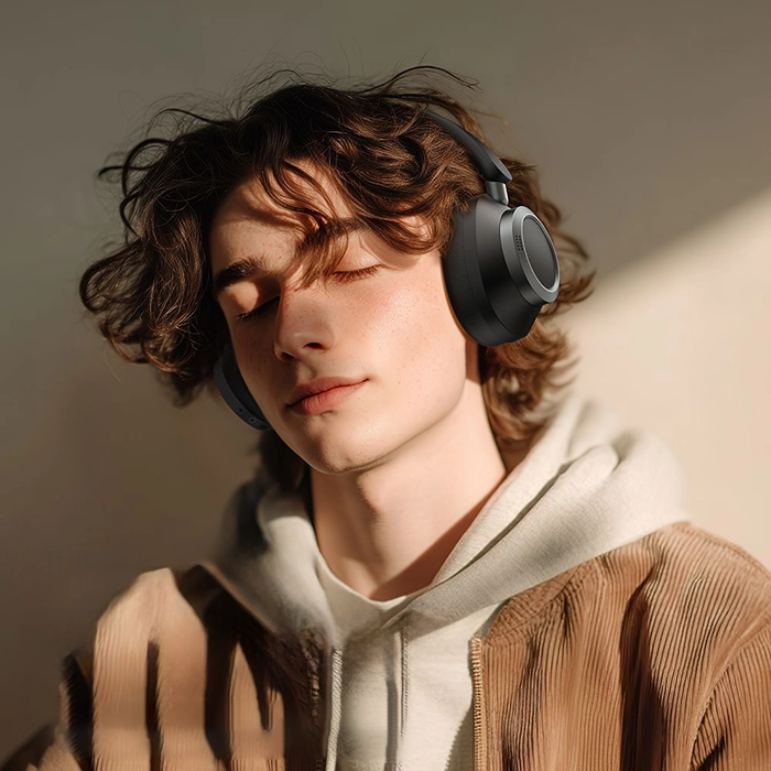 هدفون مک دودو HP-582 T03، دارای حذف نویز Superior ANC/ENC برای تجربه شنیداری عالی.