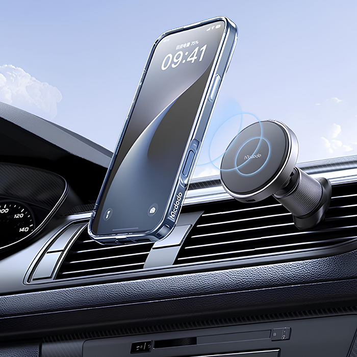 قاب شفاف مگ‌سیف مک‌دودو PC-4922 آیفون 16 پرو، راه‌حل مناسب برای محافظت از گوشی و لنز دوربین شما با قابلیت مگ‌سیف و مقاوم در برابر زرد شدن