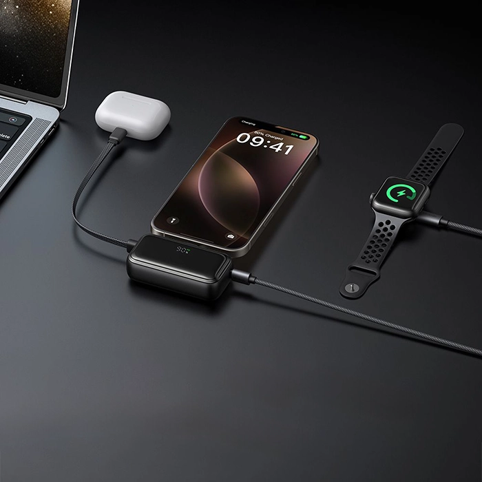 وربانک مک‌دودو MC-7760 با قابلیت شارژ سریع 22.5 وات و ظرفیت 5000 میلی‌آمپر با اتصال مستقیم Type-C