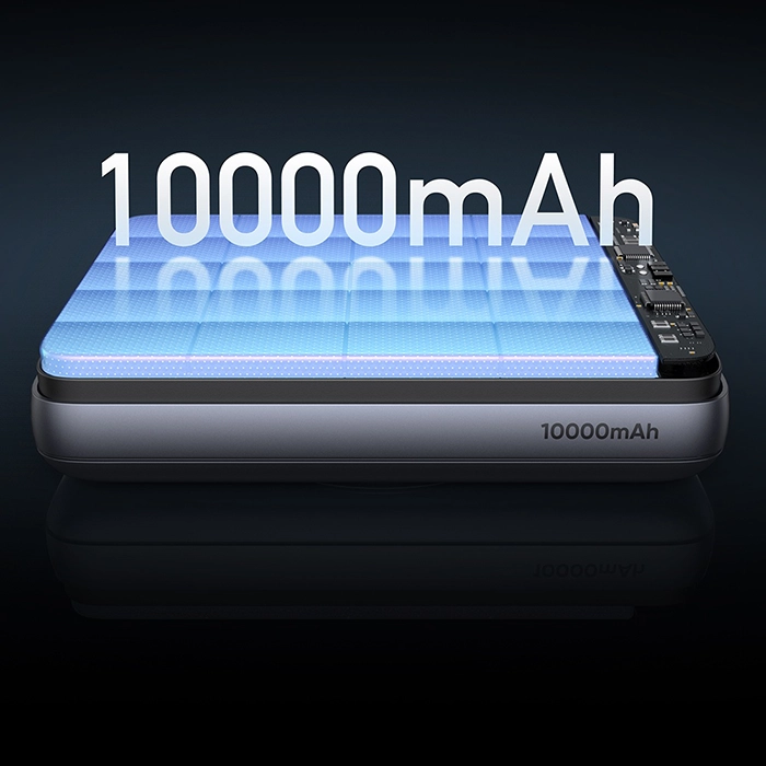 پاوربانک شارژر مکدودو MC-8371 مگسیف با قابلیت شارژ سریع 20W، ظرفیت 10000mAh و طراحی 2-در-1.