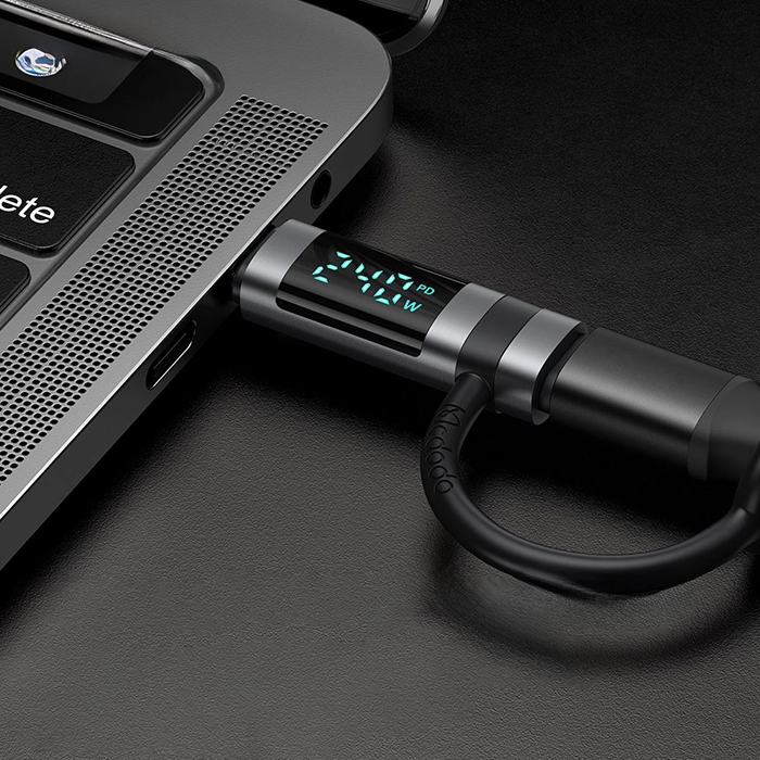 تبدیل تایپسی به تایپسی مکدودو OT-2620، تجربه شارژ سریع و مانیتورینگ توان با نمایشگر دیجیتال ۲۴۰ وات