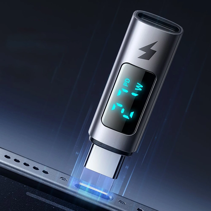 تبدیل لایتنینگ به Type-C مکدودو OT-5990، راهحل مناسب برای فست شارژ دستگاههای Type-C با نمایش توان مصرفی