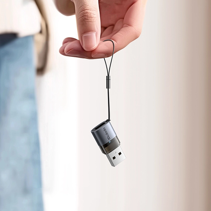 مبدل OTG تایپ سی به USB ۳.۰ مکدودو OT-7580 Type-C، سرعت ۵Gbps و شارژ ۱۸ وات