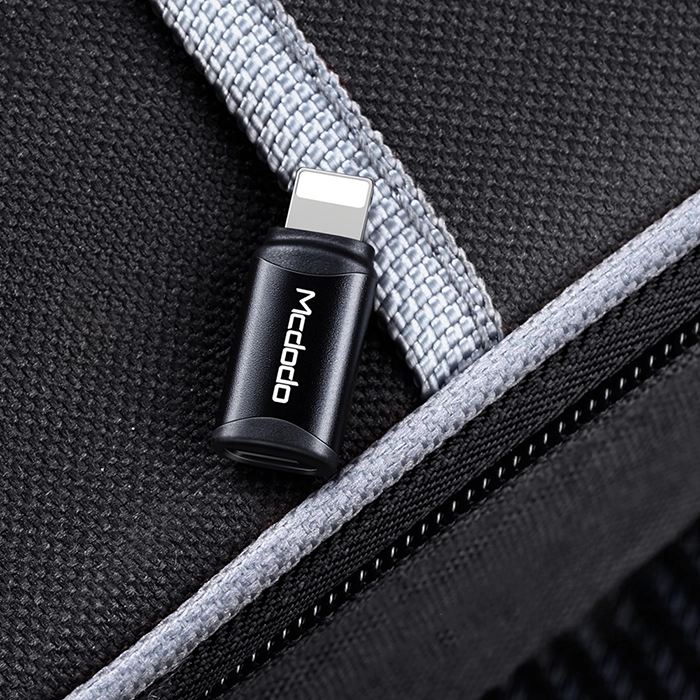 تبدیل Type-C به لایتنینگ مکدودو OT-7680، امکان شارژ سریع دستگاههای iOS و انتقال داده با سرعت بالا