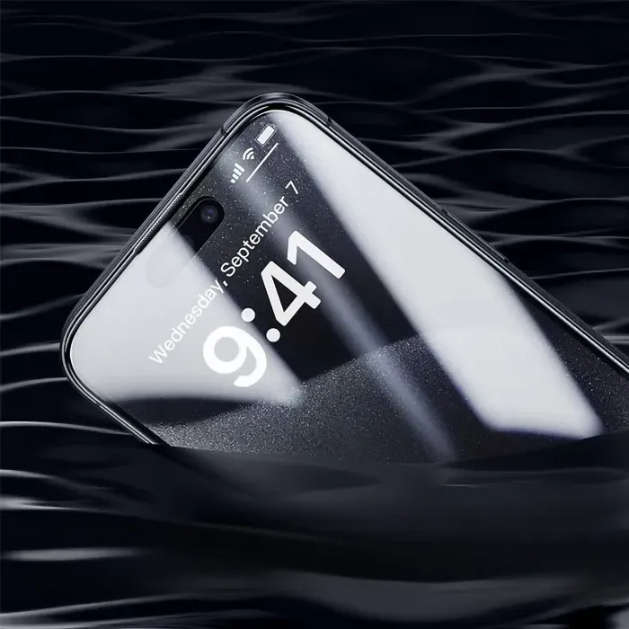 گلس محافظ صفحه نمایش مک دودو PF-6863 آیفون 16 پرو مکس، راه‌حل مناسب برای محافظت از صفحه نمایش گوشی شما با سختی 9H و سازگاری با کیس