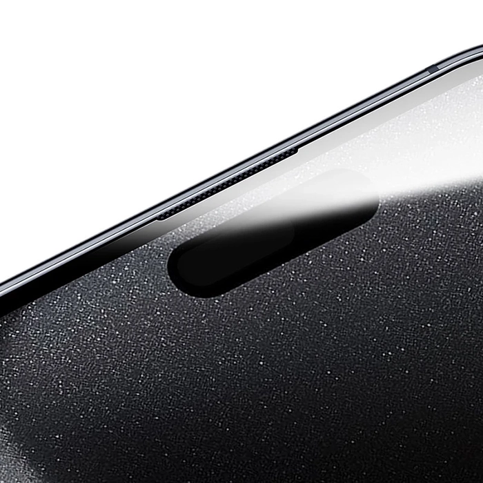 گلس حریم خصوصی مک دودو PF-6867 آیفون 16 پرو مکس، راه‌حل مناسب برای حفظ حریم خصوصی صفحه نمایش گوشی شما با امنیت بصری و سختی 9H نشکن.