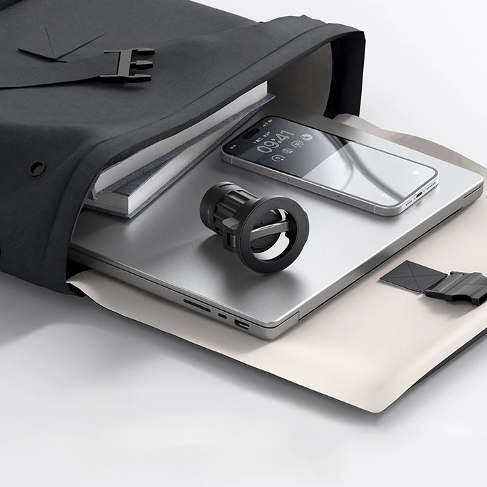 هولدر رومیزی و مسافرتی مگنتی مکدودو TB-6250 با قابلیت تاشو و بدنه فلزی مقاوم.