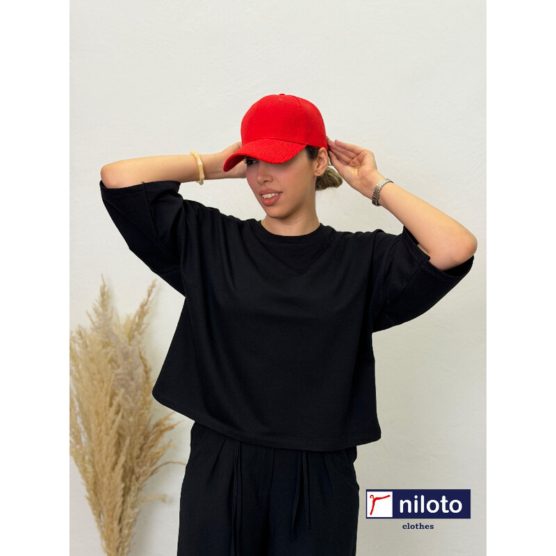 تیشرت باکسی بیسیک (2890)