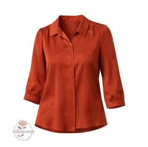 شومیز طرح گل (2903)