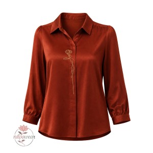 شومیز طرح گل (2903)